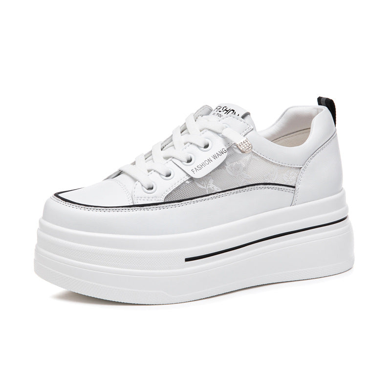Livia White Platform Sneakers