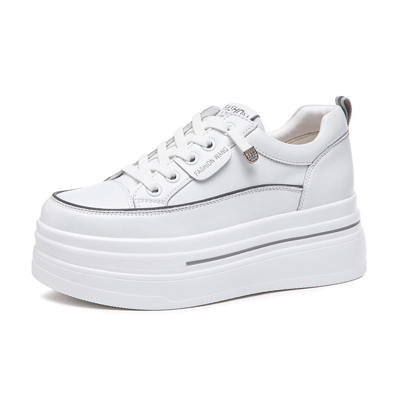 Livia White Platform Sneakers