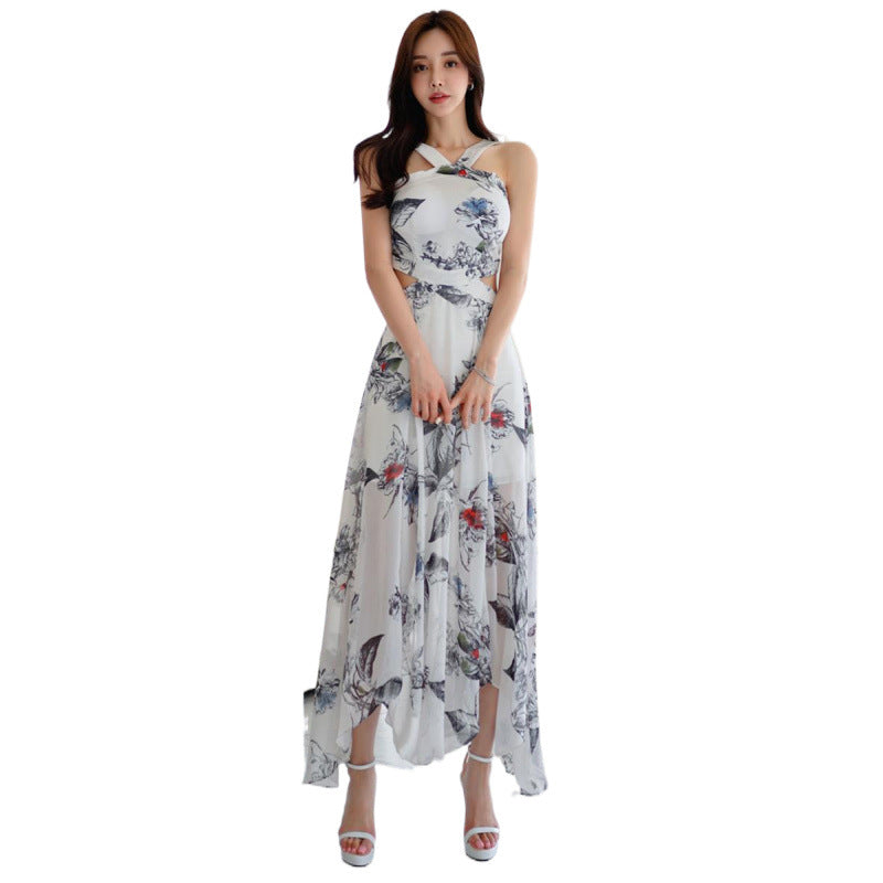 Isabella Chiffon Maxi Dress