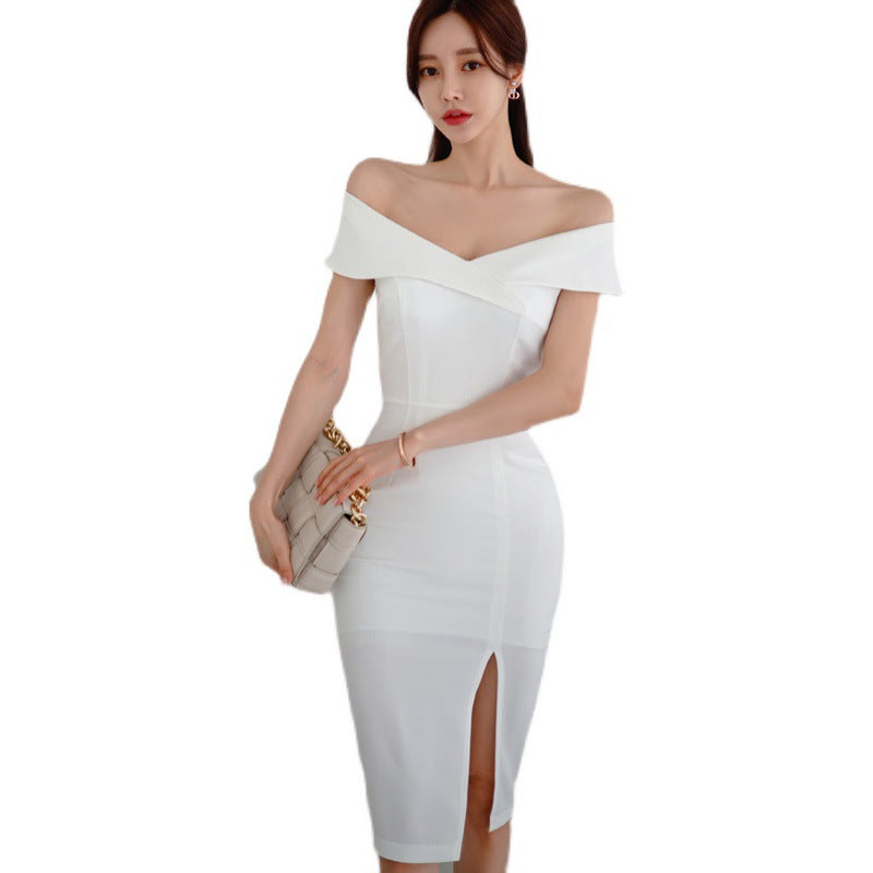 Celeste Off-Shoulder Midi Dress