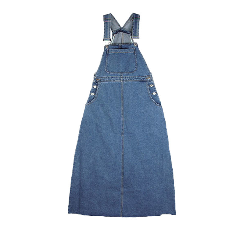 Mira Denim Maxi Dress