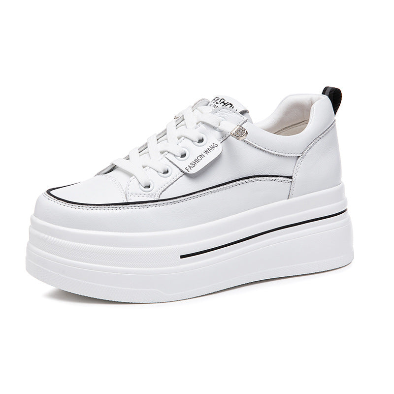 Livia White Platform Sneakers