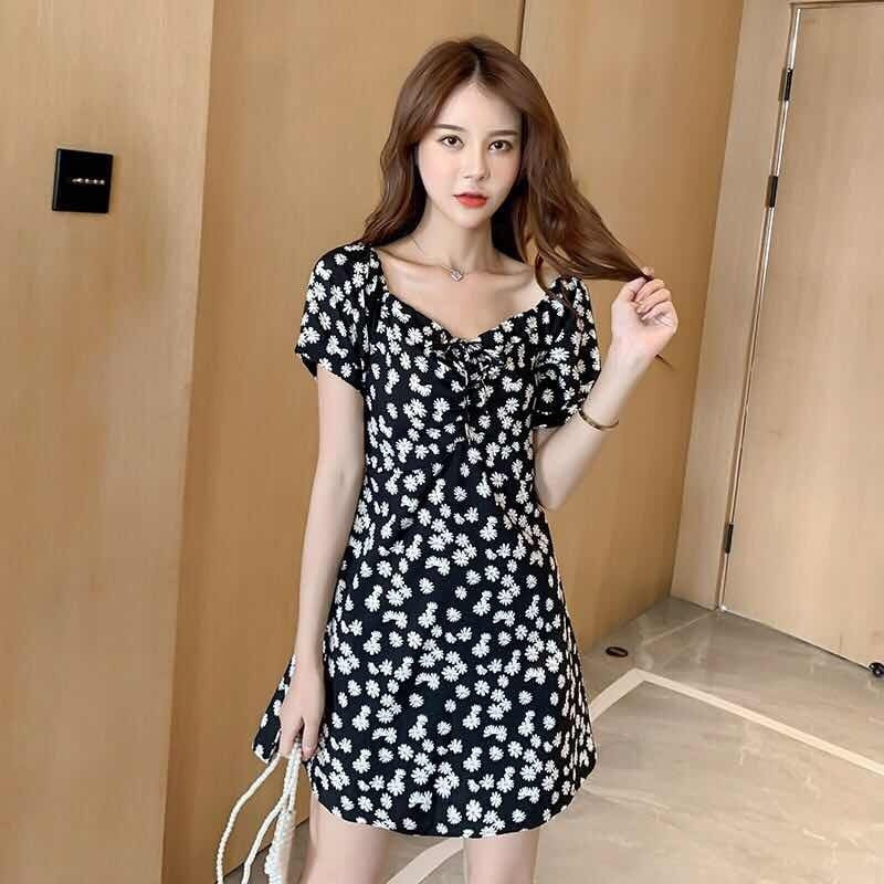 Elena Floral Off-Shoulder Dress