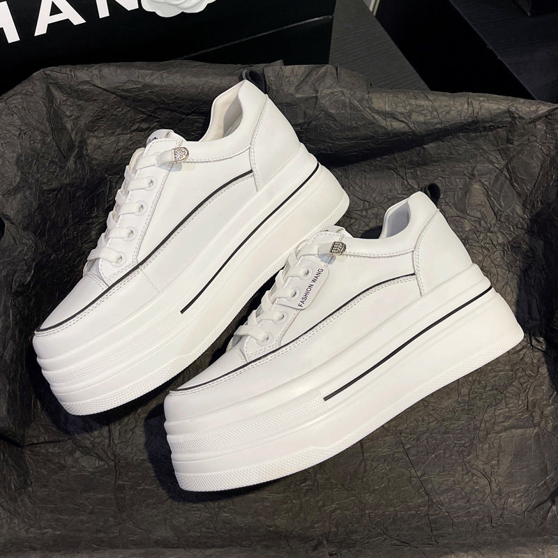 Livia White Platform Sneakers