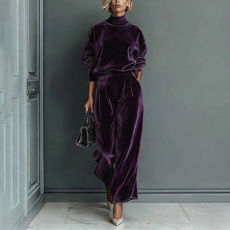 Nova Velvet Lounge Set