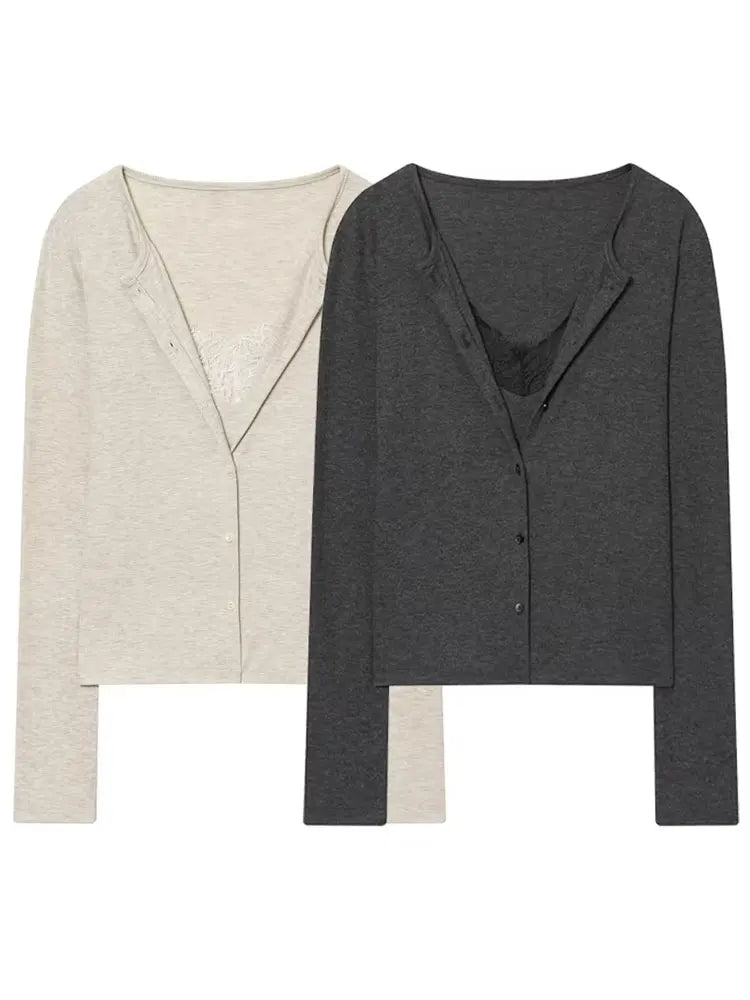 Nova Lily Lace Knit Cardigan