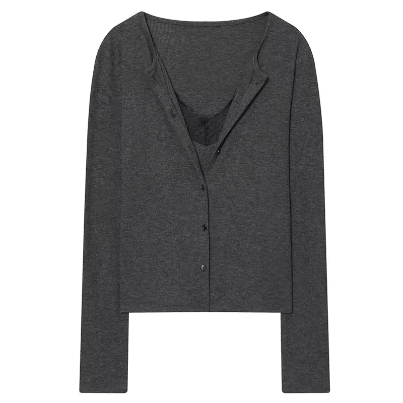 Nova Lily Lace Knit Cardigan