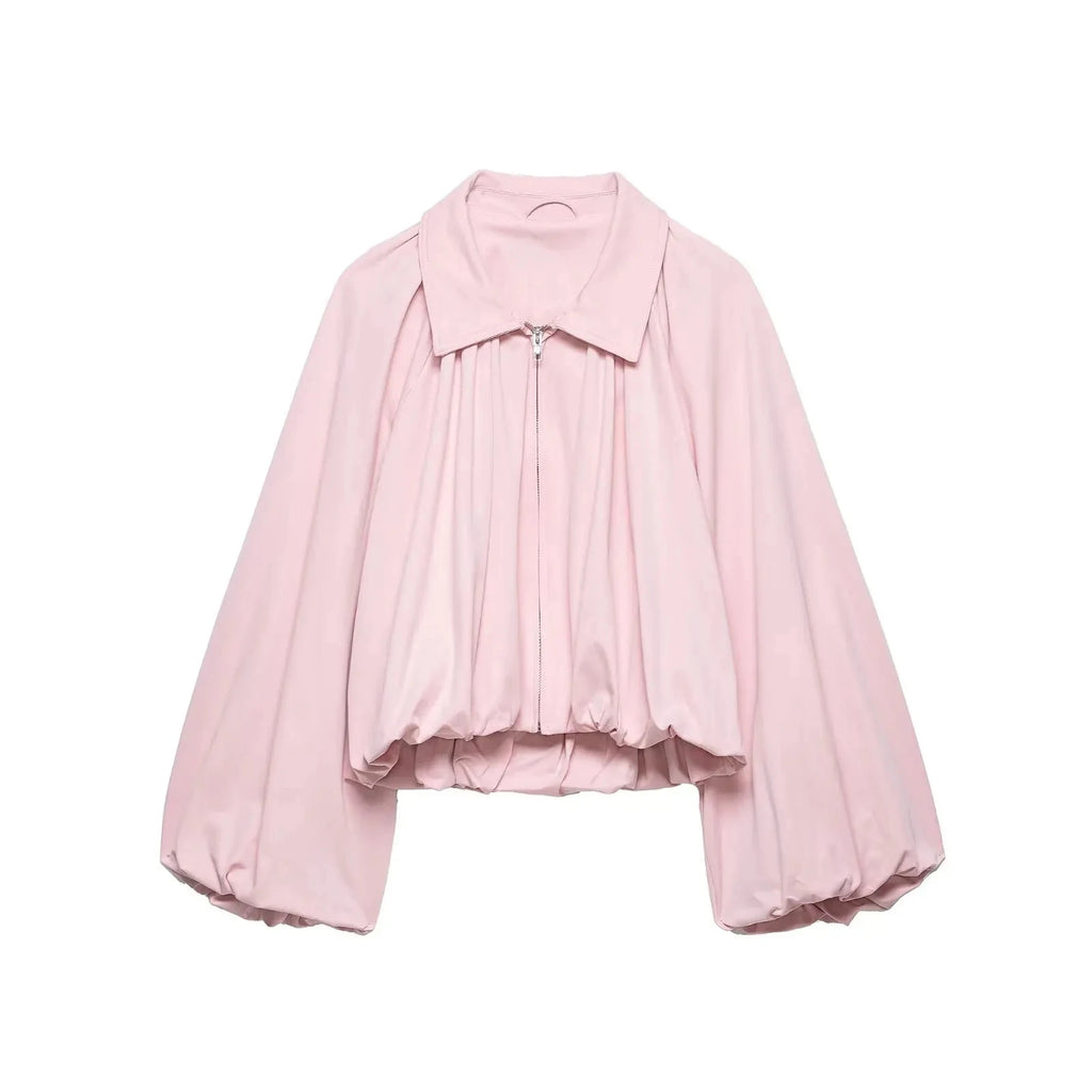 Nova Blush Bomber Jacket
