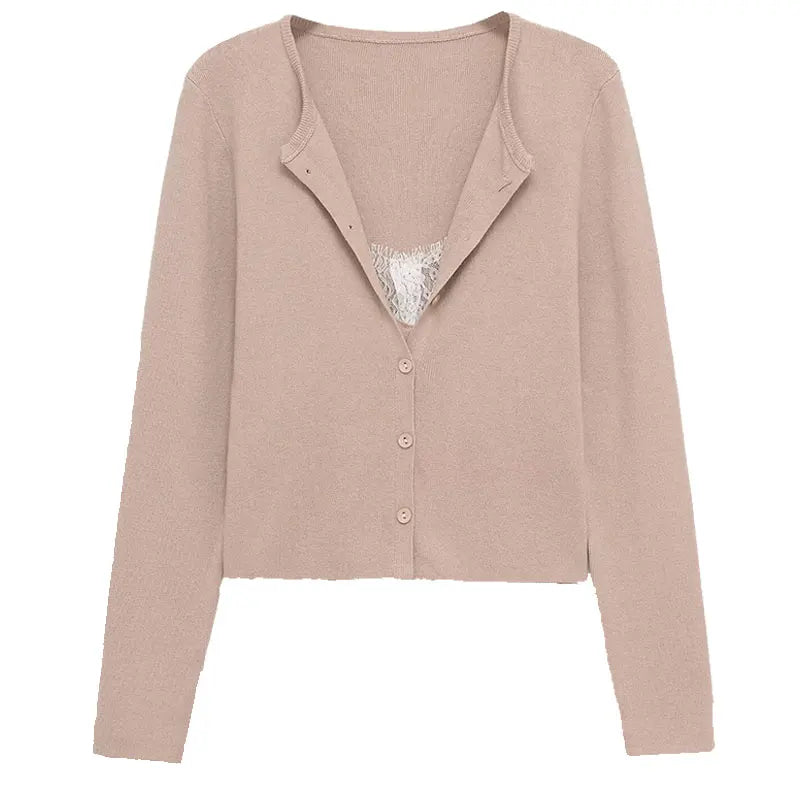 Nova Lily Lace Knit Cardigan