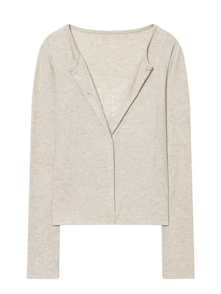 Nova Lily Lace Knit Cardigan