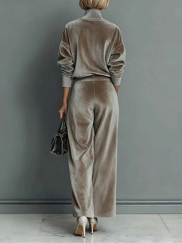 Nova Velvet Lounge Set