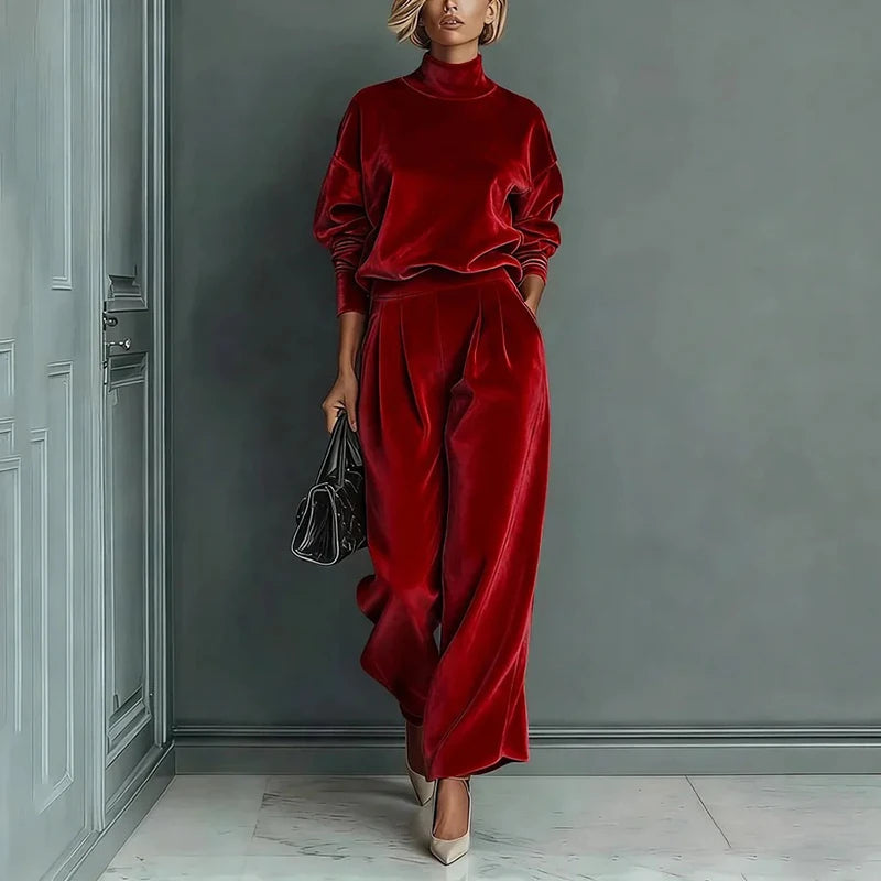 Nova Velvet Lounge Set