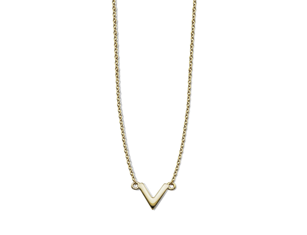 Ketting V Goldplated XN004G-0