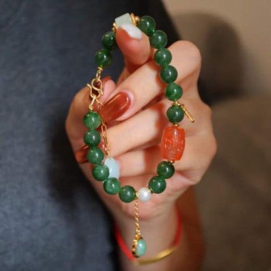 Tibetaanse totem Tian Jade armband