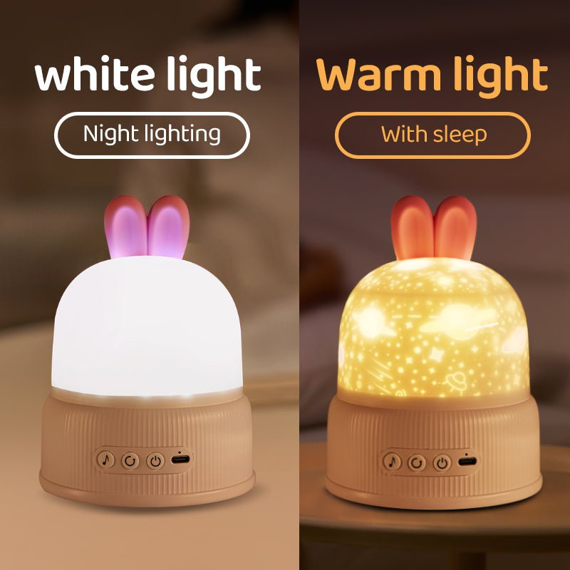 Bunny Galaxy projectie-nachtlamp