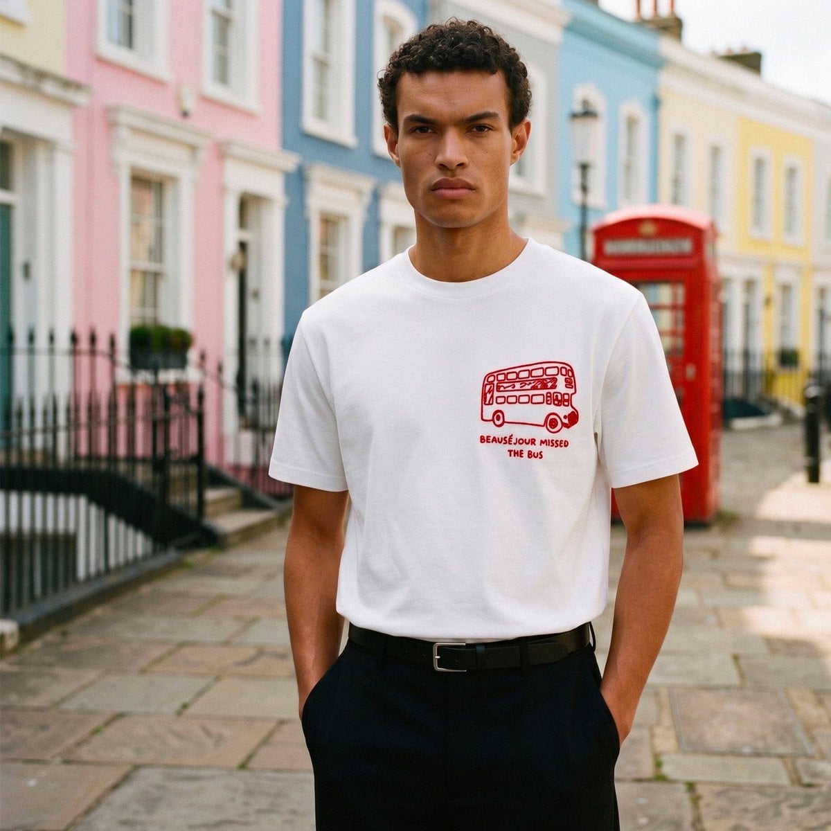 Beauséjour heeft de bus gemist Mannen T-shirt