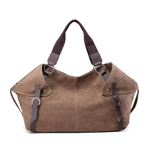 AnBeck dames handtas canvas schoudertas (2 kleuropties)