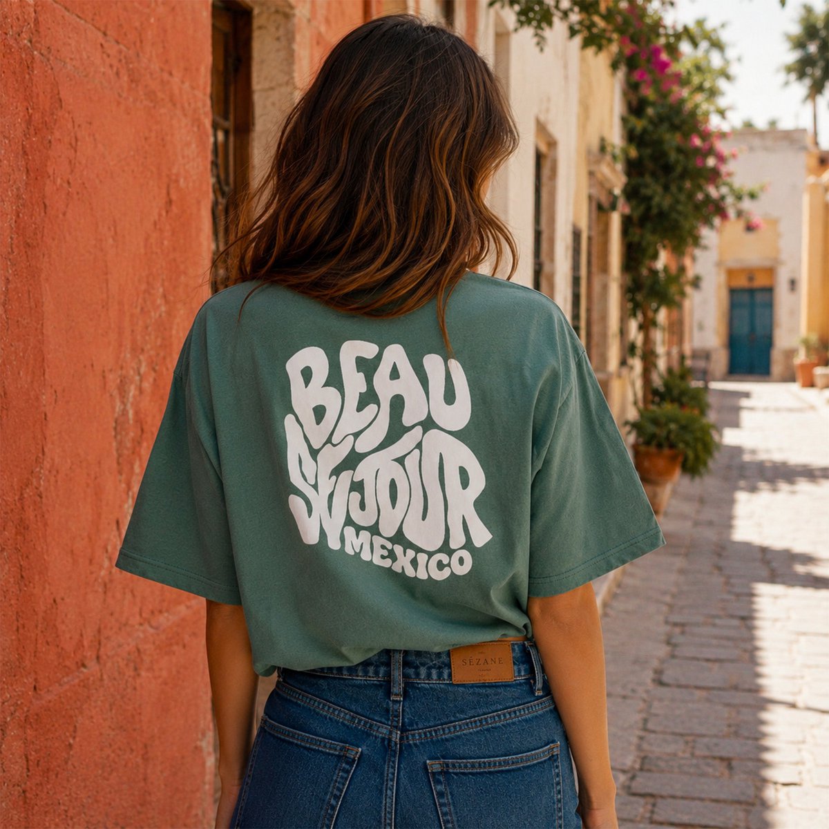 T-shirt Boxy Mexico