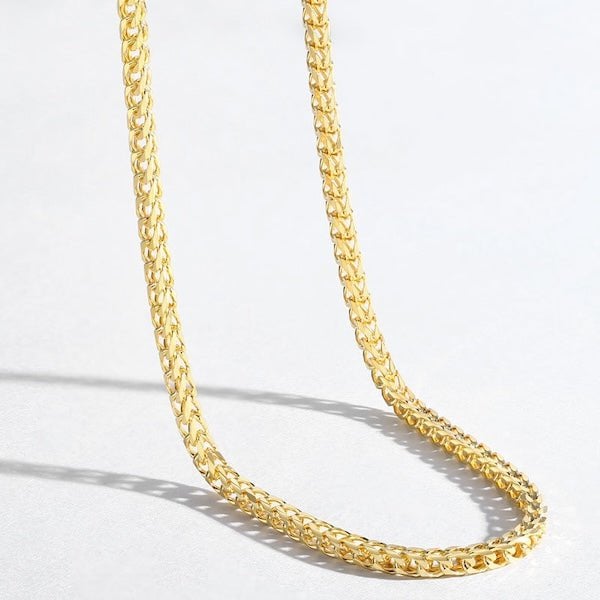 Unisex vossenstaartketting - 2,5 mm breed