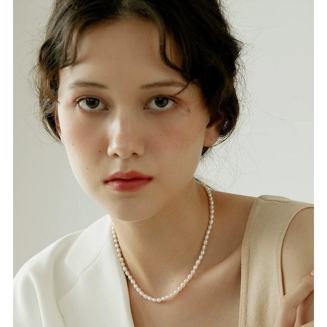 Tijdloze parel Toggle ketting