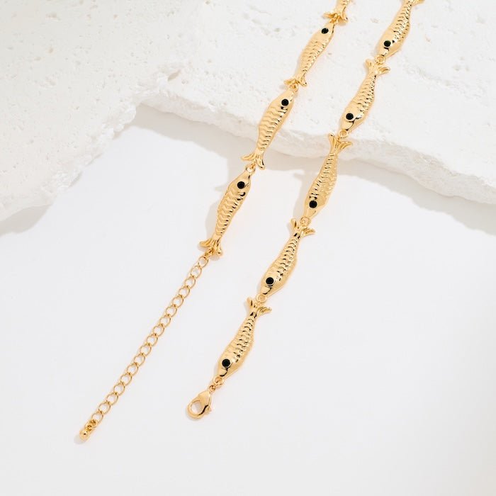 Vintage vis link ketting