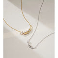Elegante glimlach parelketting