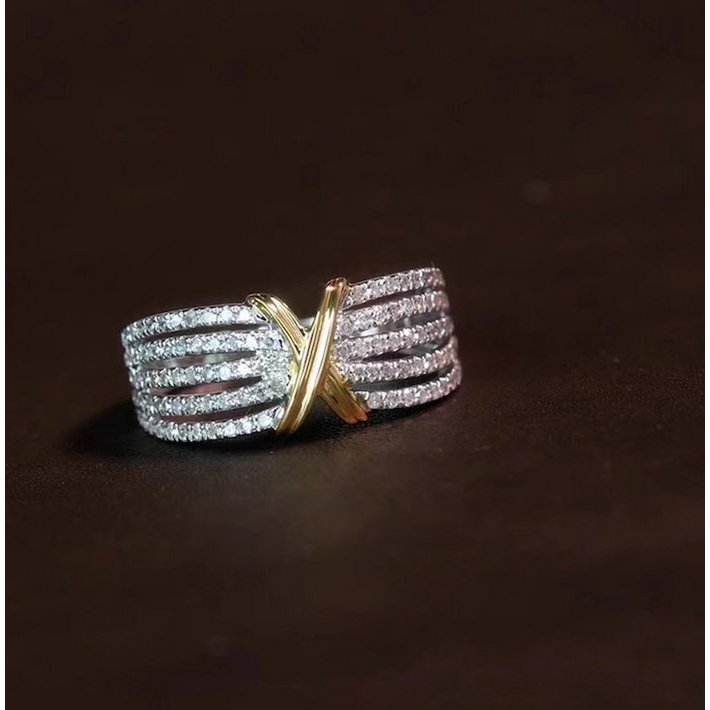 Luxe Cross Line eeuwigheidsring