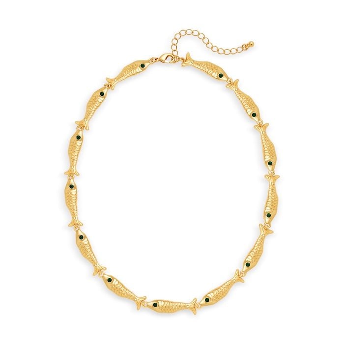 Vintage vis link ketting
