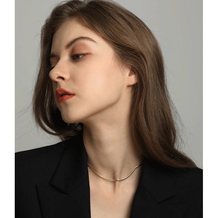 Unisex ketting met visgraatmotief – 4,2 mm