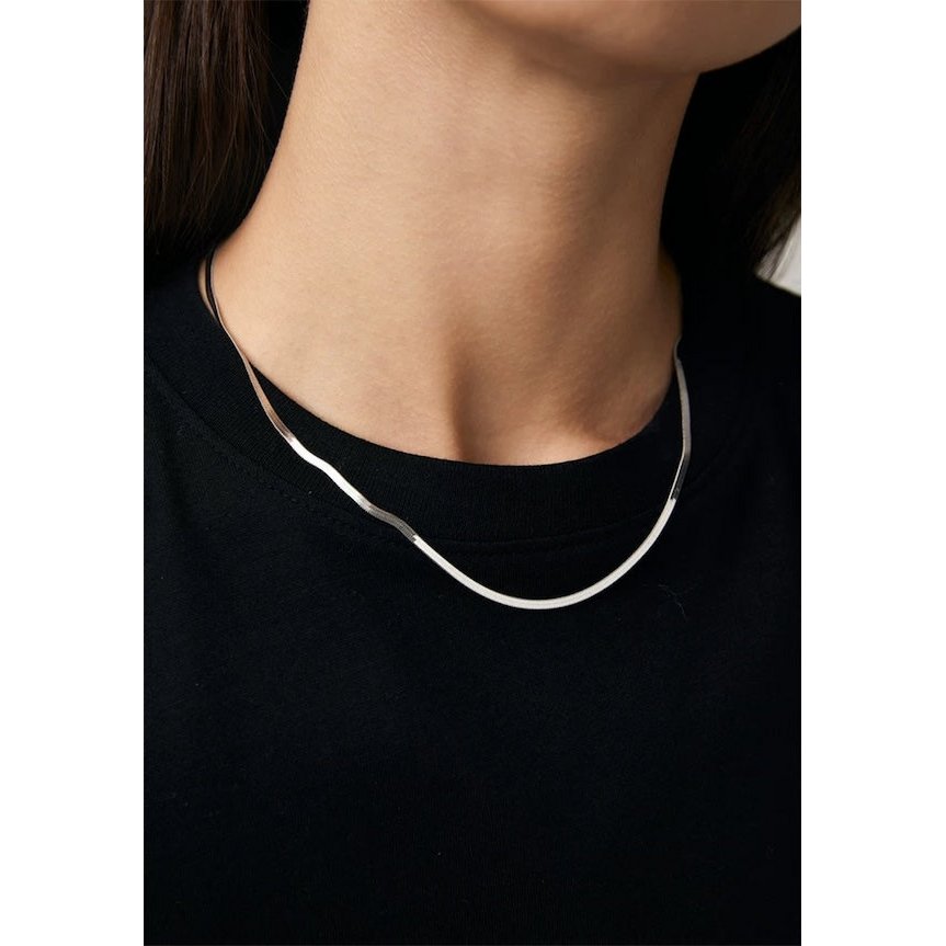 Unisex ketting met visgraatmotief – 4,2 mm