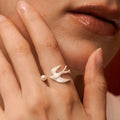 Sterling Silver Heaven Bird Ring