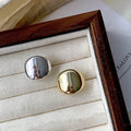 Minimalistische spiegelpunt verstelbare ring