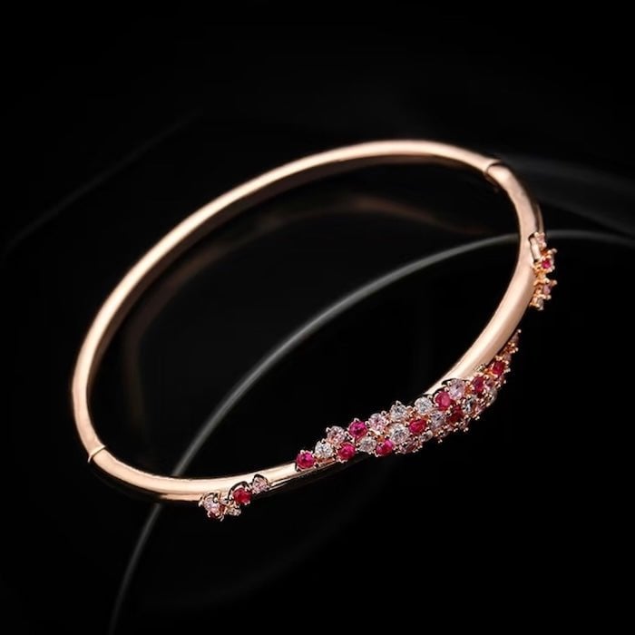 Perzikbloesem Sparkle Bangle