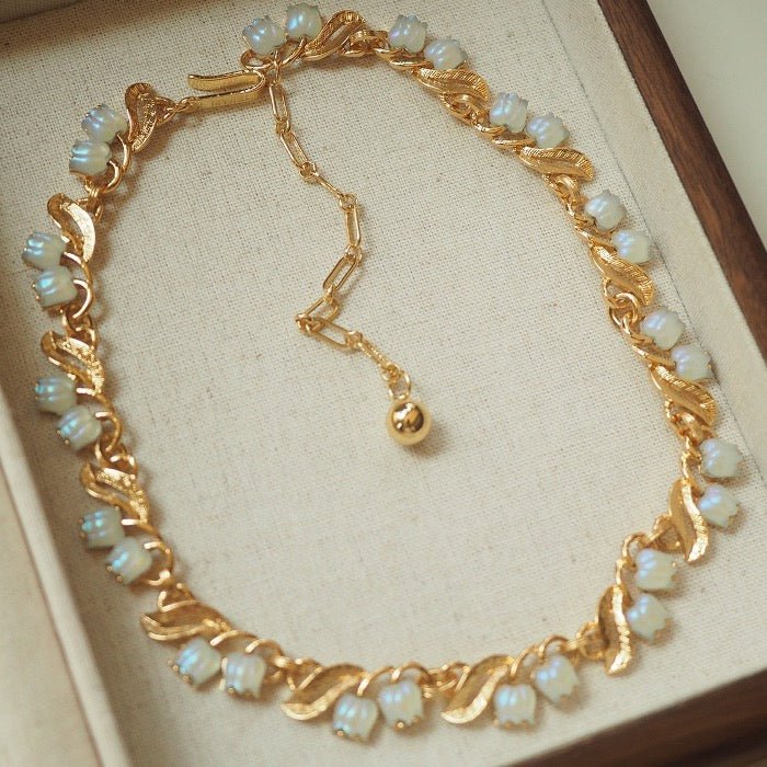 Maanlicht Muguet ketting