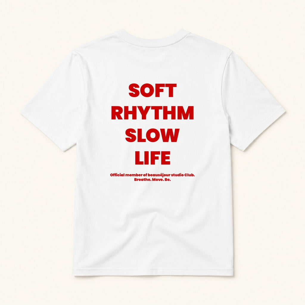 T-shirt Yoga zacht ritme