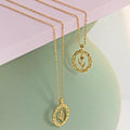 Moderne Vintage Tulpenketting – Goud Vermeil