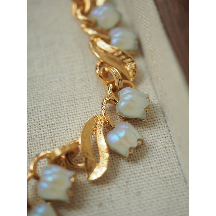 Maanlicht Muguet ketting