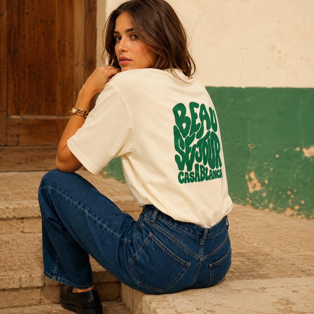 T-shirt boxy Casablanca
