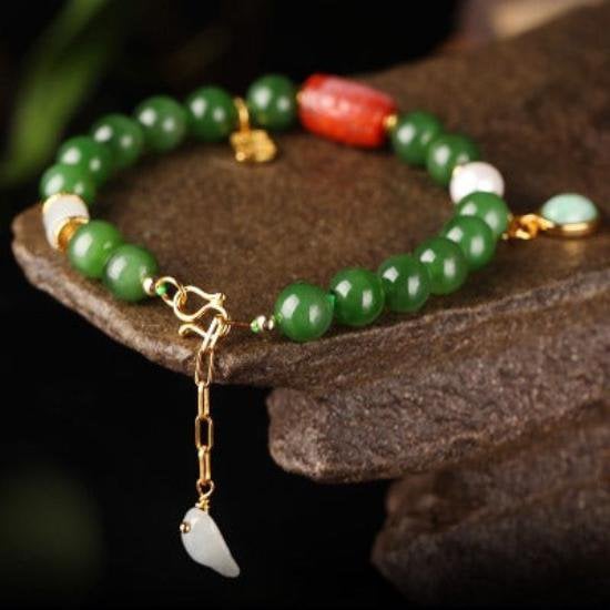 Tibetaanse totem Tian Jade armband