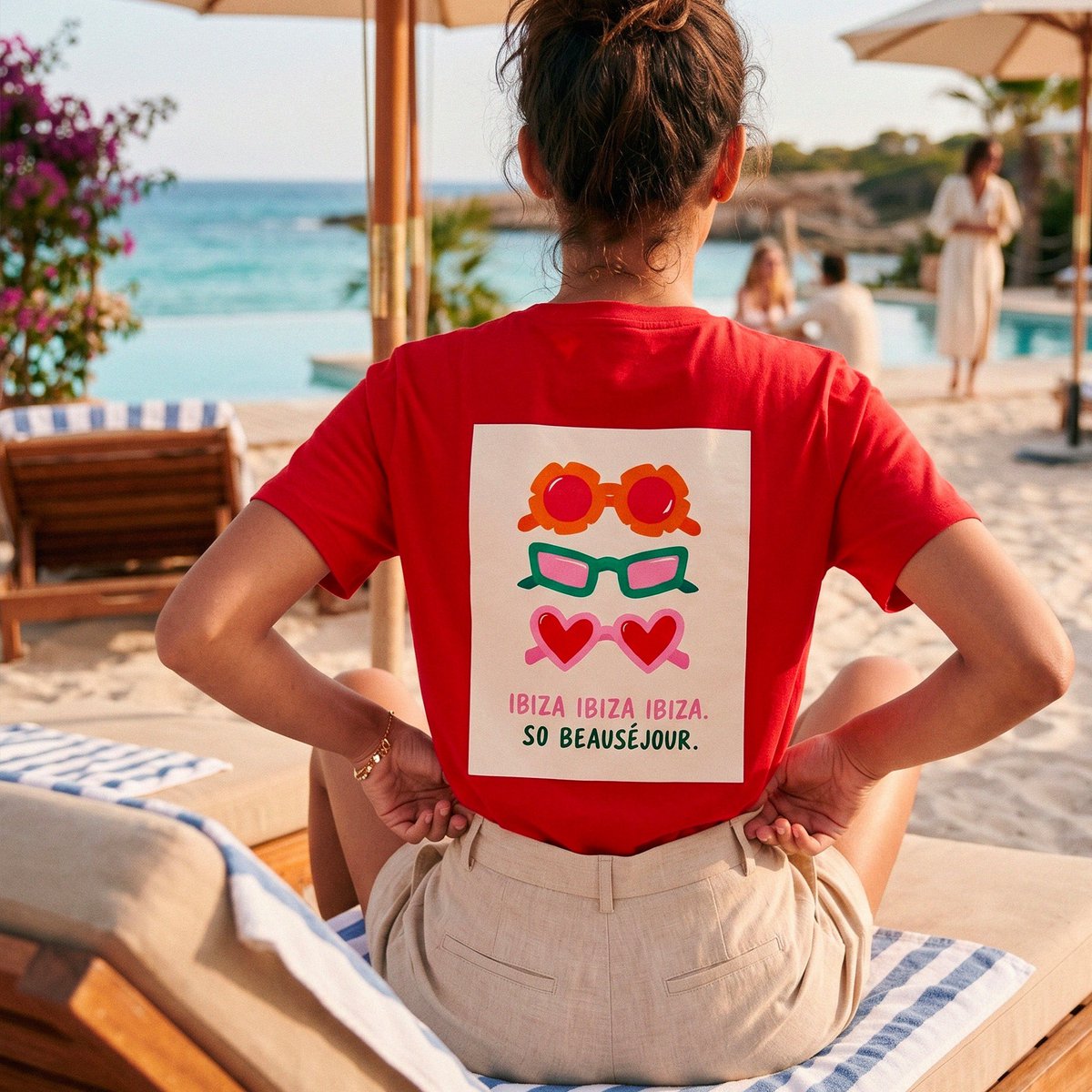 Ibiza so beauéjour T-shirt