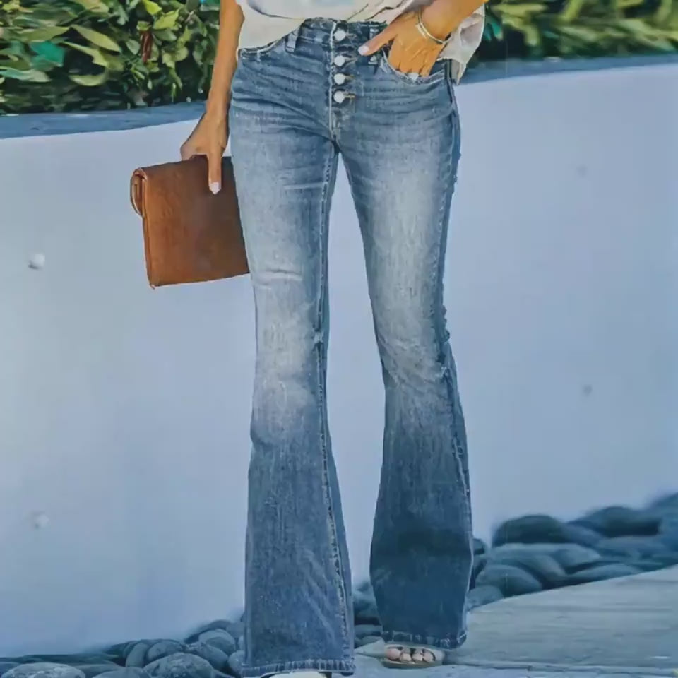 Avery High-Waist Flare Jeans
Harper Denim Overalls
Women's Flare Denim Jeans
Y-AMS Women's Denim Jeans 